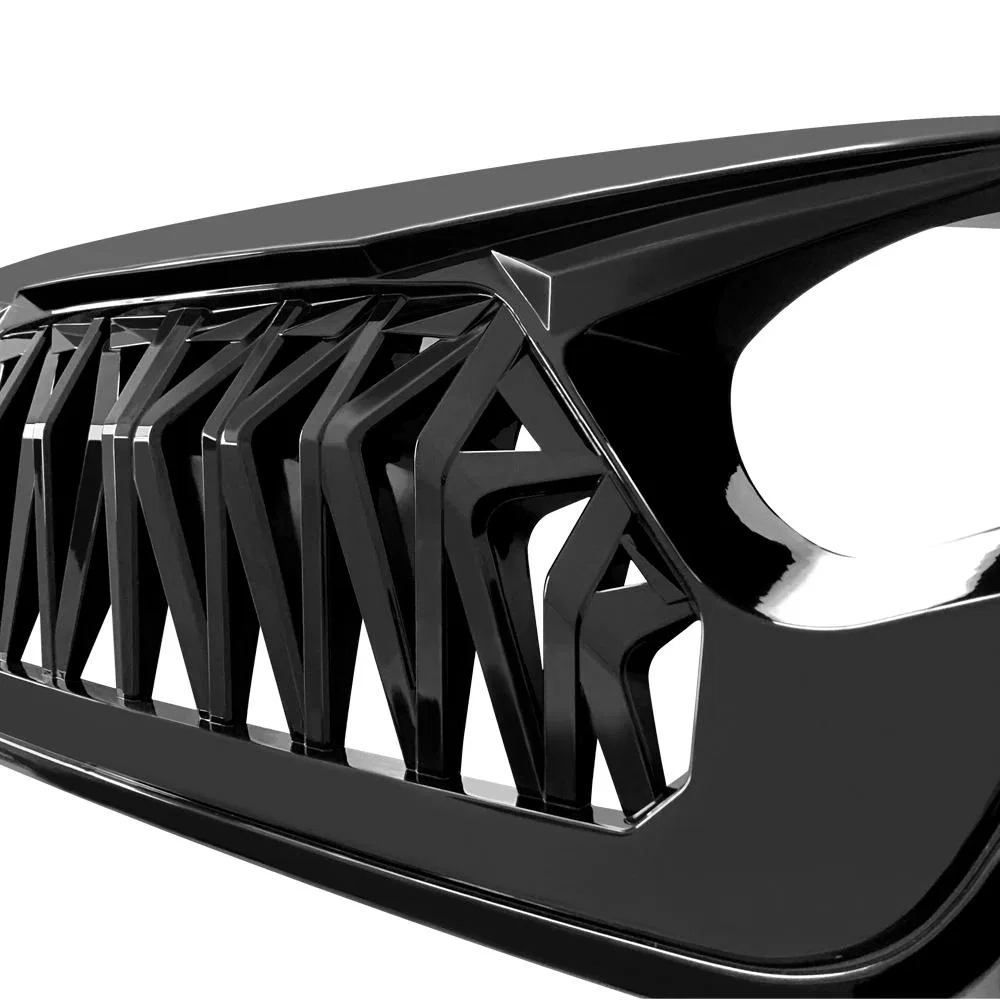 AMJPCA00104 – AMERICAN MOD Grille, With Light Cutouts Gloss Black ABS Plastic - view 3